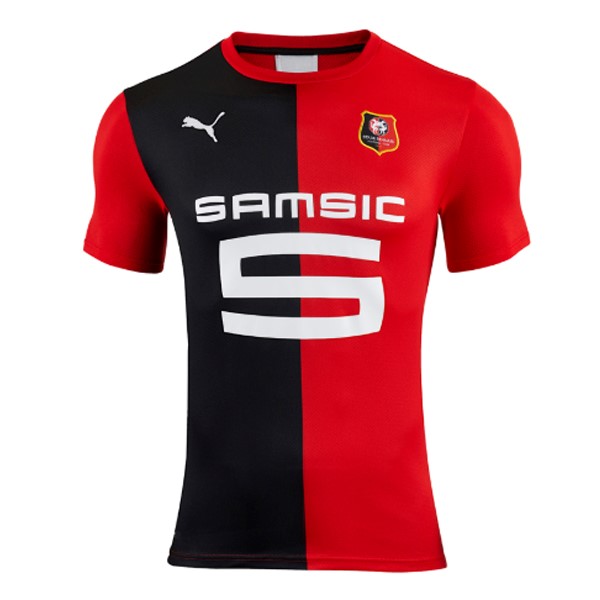 Trikot Stade Rennais Heim 2019-20 Schwarz Rote